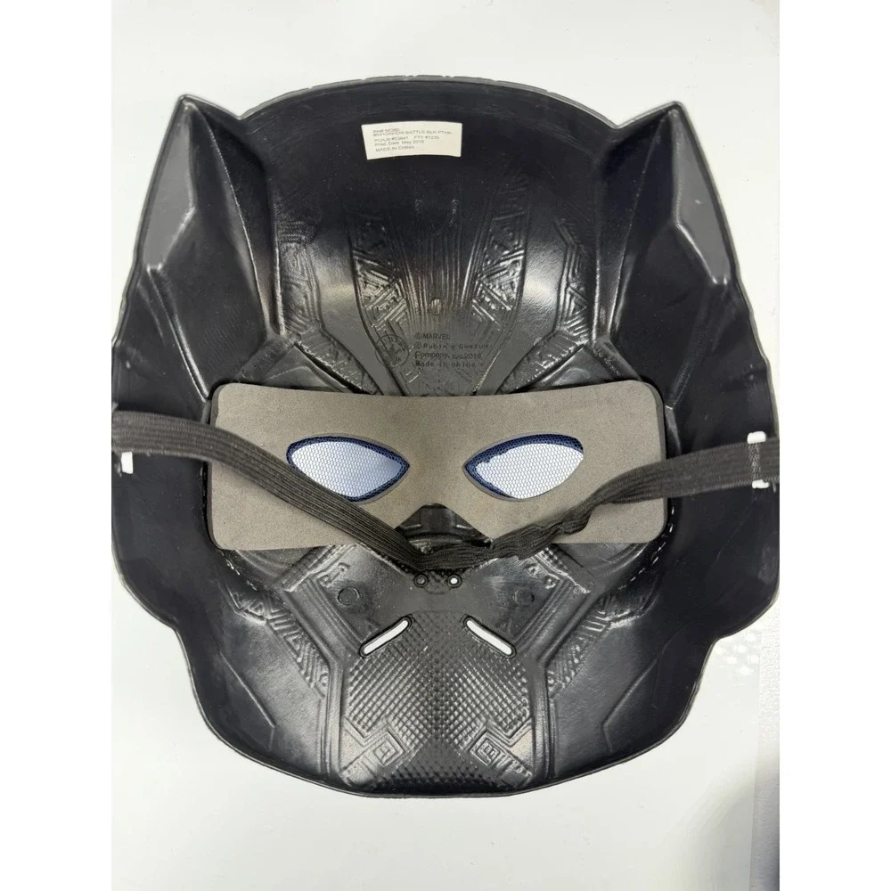 Black Panther Child Mask Marvel Avengers Endgame Plastic Vibranium‎ Wakanda Prop